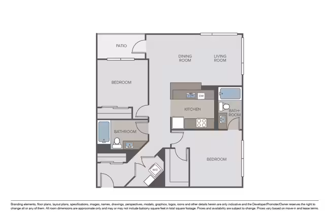 Unit B303 B303 floor plan